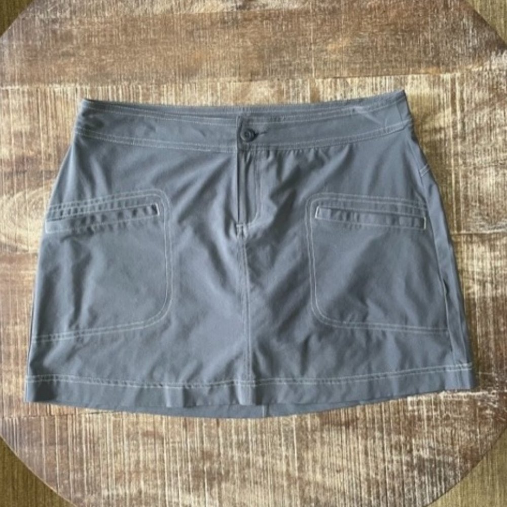 Prana grey skort, size 8